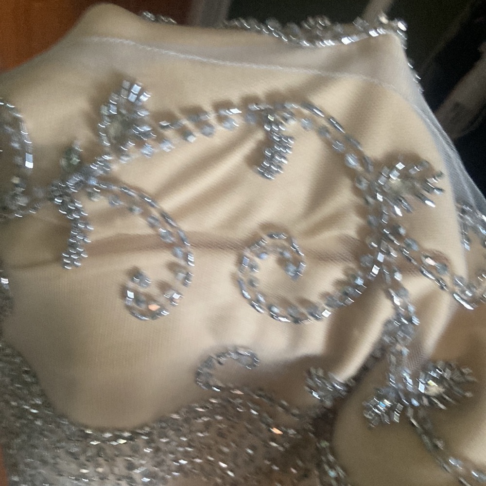 Full Rhinestone Formal Dress - Picture 9 of 9